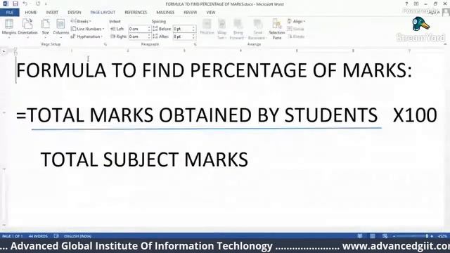 MS EXCEL LESSON-5 | ASSIGNMENT ON STUDENT'S MARKS CALCULATION. смотреть онлайн