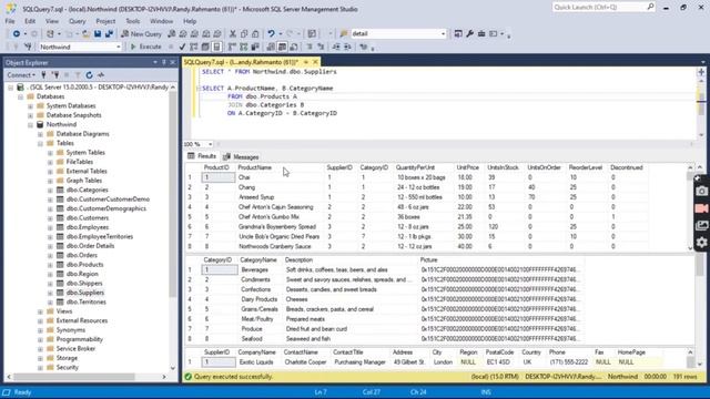 Cara Join Data Pada SQL Server, How to JOIN TABLE on SQL Server - INNER JOIN, LEFT JOIN, RIGHT JOIN смотреть онлайн