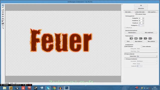 Photoshop cc Tutorial Feuertext erstellen 2013 German/Deutsch смотреть онлайн