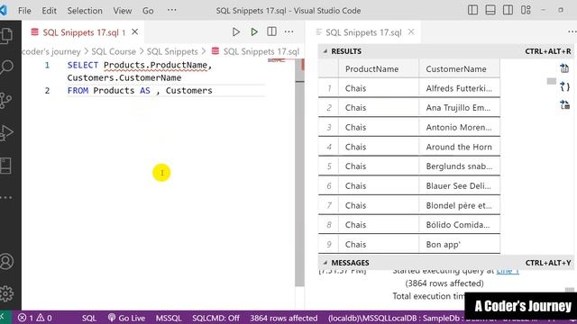 SQL Tutorial - Episode 19 - Aliases смотреть онлайн