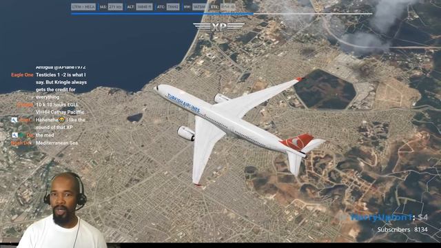Turkey - Cairo | FF Airbus A350 - 900 | LTFM - HECA | X-Plane 11.5 Vulkan смотреть онлайн