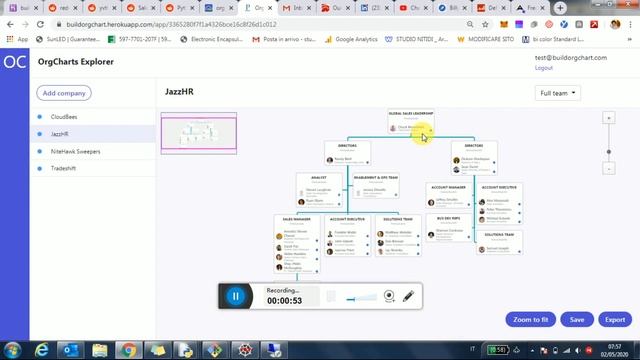 Python script to visualize companies' org chart - free early access & your feedback смотреть онлайн