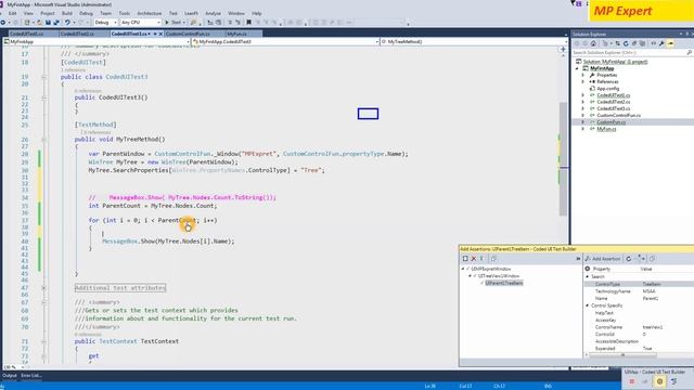 Coded UI Automation Advance #13 (Reading Tree View and Tree View Items) смотреть онлайн