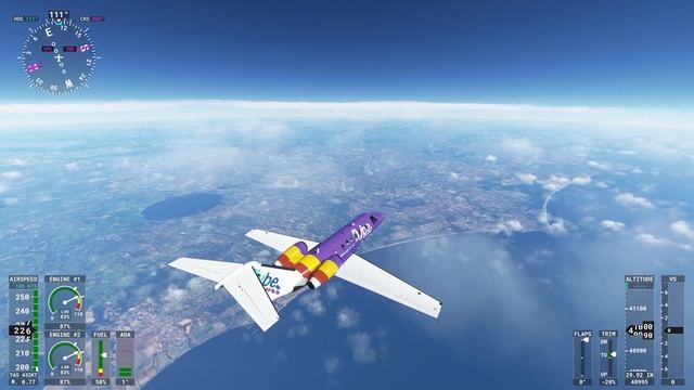 MFS 2020 |LFMN Монако- LYTV Тиват| Cessna Citation CJ 4|Working Title MOD v0.12.14| смотреть онлайн