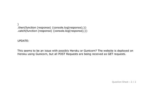 Django : django-rest-framework - POST Request returns "Method \"GET\" not allowed." смотреть онлайн