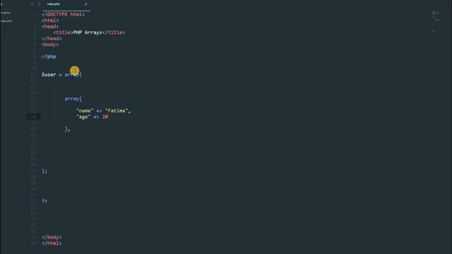 PHP Tutorial - Multi-Dimensional Array - 09 смотреть онлайн