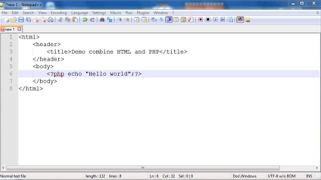 Combine PHP and HTML | Basic code #part 1 смотреть онлайн