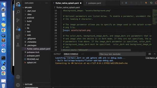 Native Splash Screen Flutter | Hindi tutorial step by step смотреть онлайн