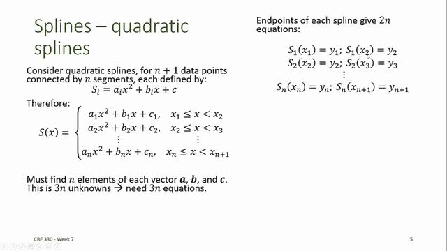 CBE 330 07 01 - Introduction to splines смотреть онлайн