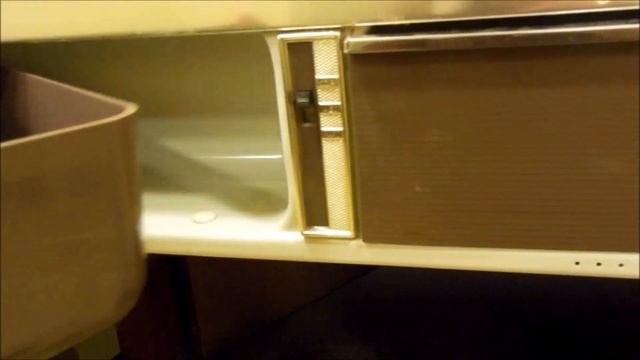 Cool Retro Refrigerator For Sale 1960 GE Combination in Yellow Geneva Kitchen смотреть онлайн