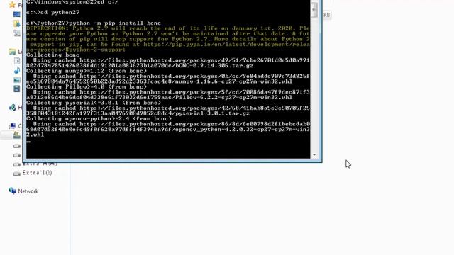 Easy Method of bCNC installation using python 2 7 18 in windows 7 through Dos Prompt смотреть онлайн