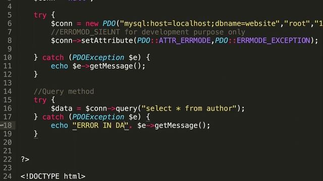 25- PDO Query method - arabic смотреть онлайн
