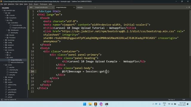 Laravel 10 Image Upload Example | Laravel File Uploads | Laravel 10 File Upload Example Tutorial смотреть онлайн