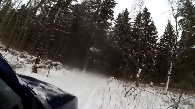 offroad покатушки в снежном лесочке смотреть онлайн