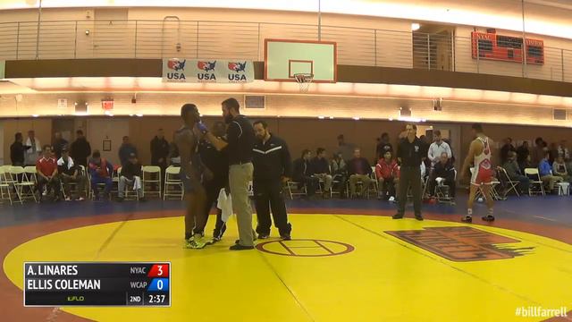 71 Consi-Semis - Anthonie Linares (NYAC) vs. Ellis Coleman (Army (WCAP)) смотреть онлайн