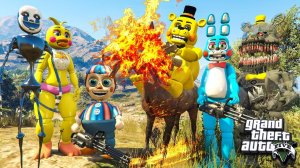 ГТА 5 МОДЫ АНИМАТРОНИКИ УКРАЛИ КОНЯ ПРИЗРАЧНОГО ГОНЩИКА В GTA 5! ОБЗОР МОДА В GTA 5 ИГРЫ ГТА ВИДЕО