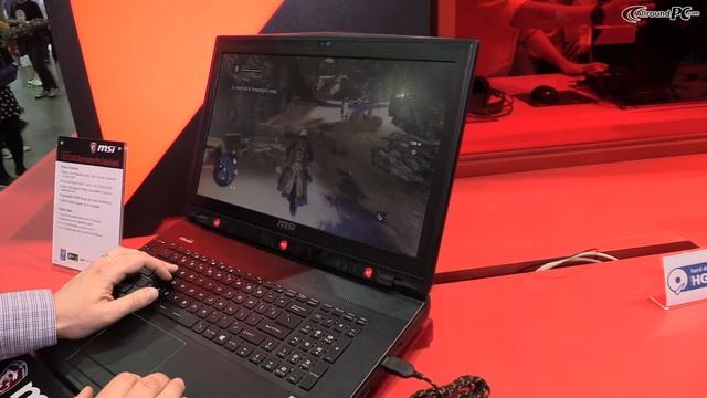 Computex 2015: MSI GT72 Gaming Notebook with Tobii Eye Tracking Technology | Allround-PC.com смотреть онлайн