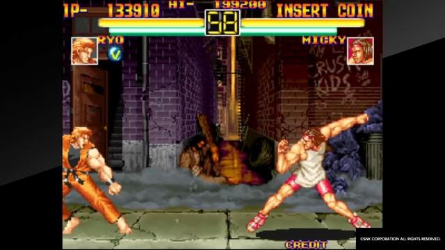 ACA NEOGEO ART OF FIGHTING_ ARCADE RYO 14:18 LEVEL 4 смотреть онлайн