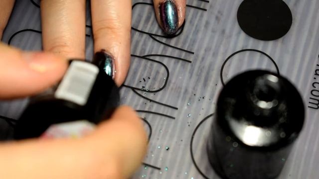 Осенний маникюр Пигментами +Стемпинг/Autumn manicure Pigments and Stamping смотреть онлайн