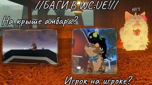 //Баги в игре WC:UE на территории бродяг!///Коты-Воители в Роблоксе// #врекпж #активвернись #wcue