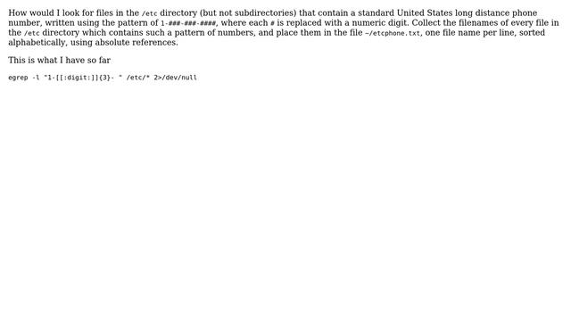 Unix & Linux: Grep finding phone numbers in files (3 Solutions!!) смотреть онлайн