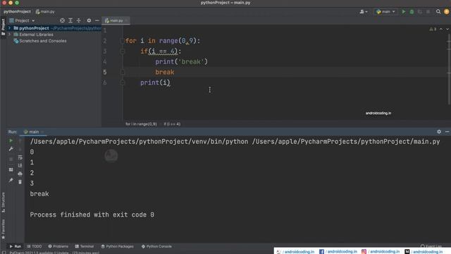 Python : break continue pass...| difference ?? much easier way to understand | python for beginners смотреть онлайн