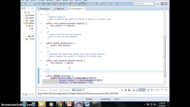Implement Java Class Java Doc Eclipse смотреть онлайн