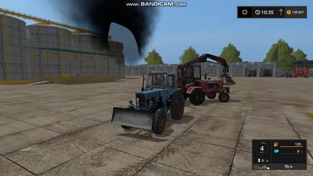 РЕШИЛИ СДЕЛАТЬ РЕМОНТ ЭКСКАВАТОР КАРПАТЕЦ farming simulator 2017 смотреть онлайн