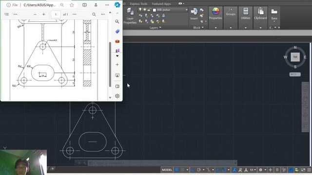 AUTOCAD 2D Latihan 4 смотреть онлайн