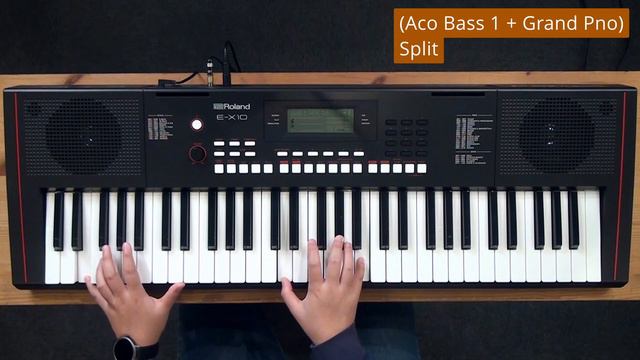 Roland E-X10 17 Sound Demos смотреть онлайн