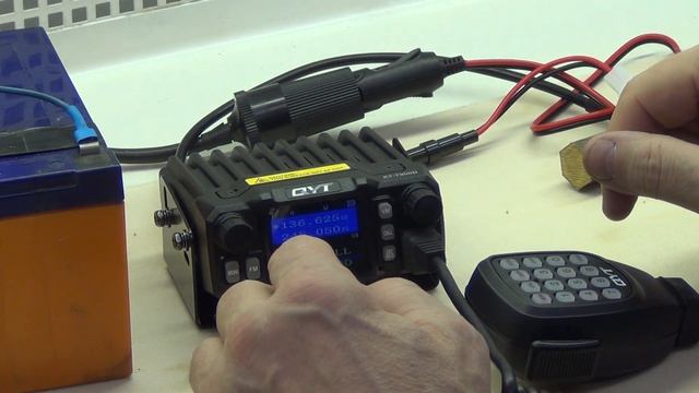 QYT KT-7900D Часть 1.Вседиапазонная рация для SATCOM и речного диапазона.