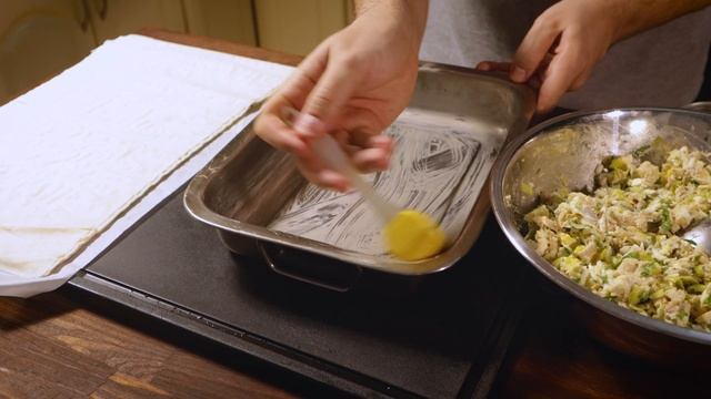 Котопита | Как приготовить греческий пирог с курицей и сыром фета смотреть онлайн