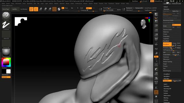 Venom - sculpted and 3D Printed смотреть онлайн
