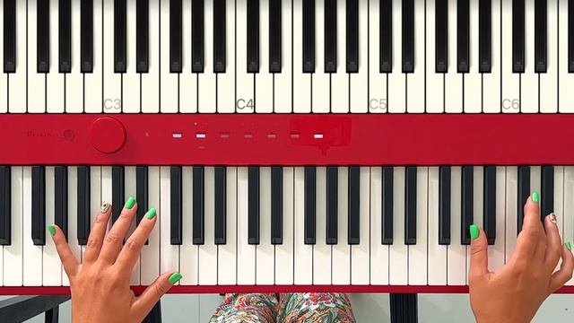 Golden Hour - JVKE. Разбор на фортепиано, ноты.