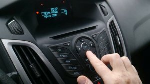 Настройка даты и времени на дисплее  Ford Focus 3 (форд фокус 3)