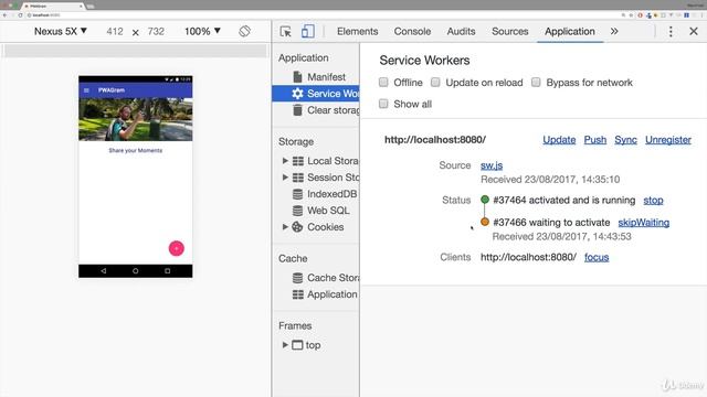 Updating & Activating Service Workers Lesson #8 | Progressive web apps the Service Workers смотреть онлайн