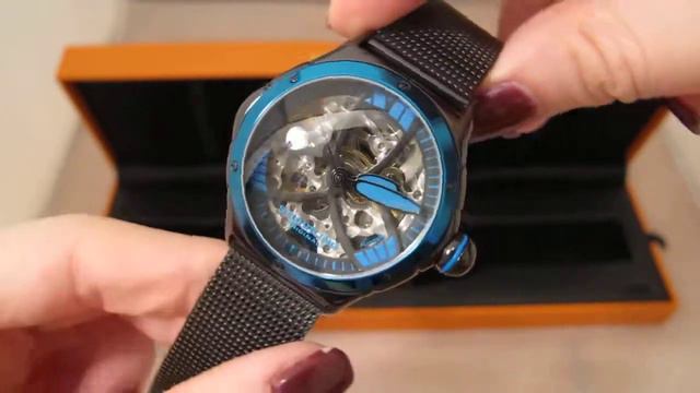 Обзор женских наручных часов Stuhrling Alpine Slalom Lady Automatic Skeleton 5AT.115951 смотреть онлайн