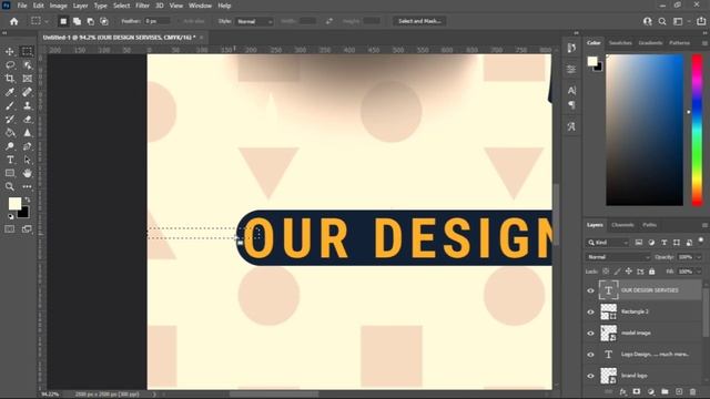 Banner design in photoshop poster design in photoshop psd смотреть онлайн