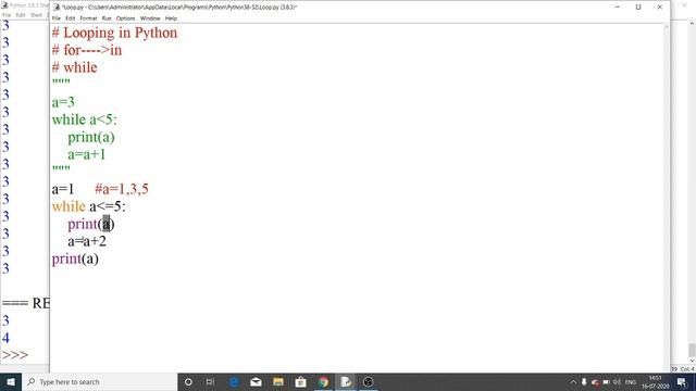 While Loop - Python Programming смотреть онлайн