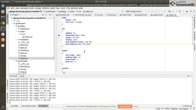 CC Django-Bootstrap-grid-cw 10/07 PM смотреть онлайн