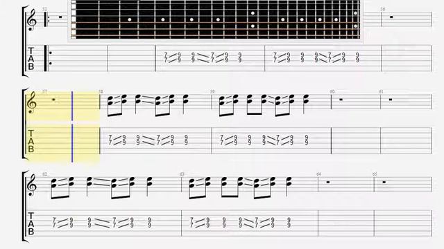Beyond   Good Time GUITAR 1 TABLATURE