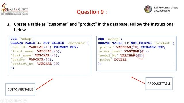 QS 9 :- Create Database, Add & Search Data with WHERE Clause in MySQL Workbench/HeidiSQ смотреть онлайн