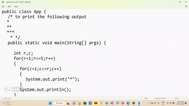 Nested Loops in Java by Prakash Gangumalla смотреть онлайн