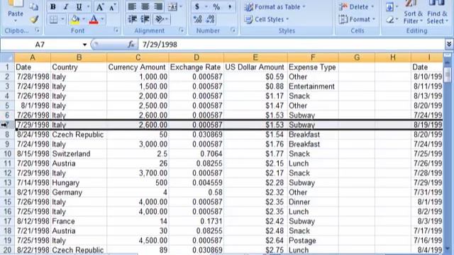 Excel selecting cells - How to select cells in Excel 2007, 2010, 2013, 2016 tutorial for beginners смотреть онлайн