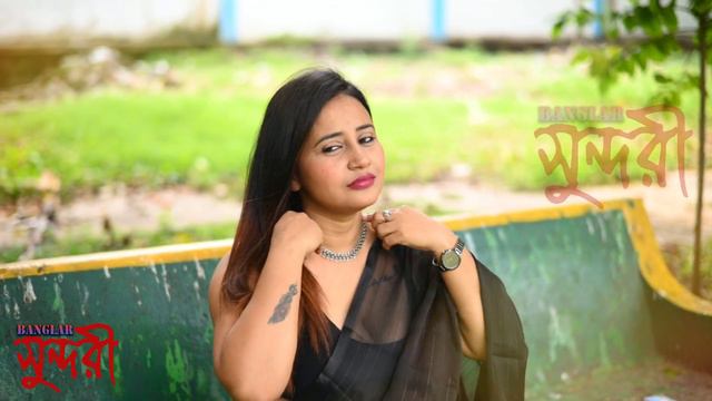 KATHA  | Saree Fashion | Saree Lover | Saree Sundori | Bong Saree | Black Saree | Saree Shoot