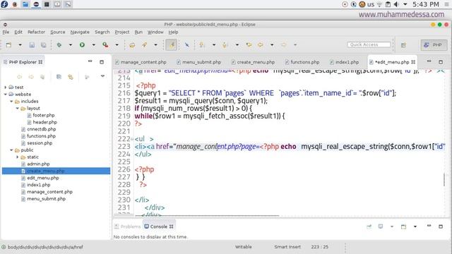 30 PHP & MySQL CMS CRUD Edit menu смотреть онлайн