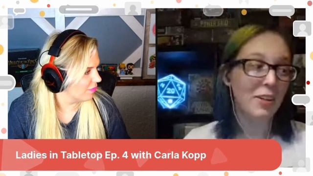 Ladies in Tabletop Episode 4 with Carla Kopp! Tumble Town! смотреть онлайн