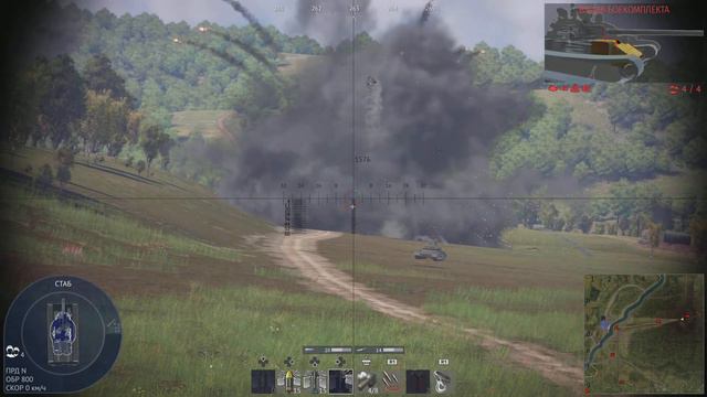 War Thunder полная детонация бк смотреть онлайн