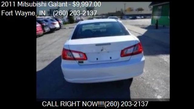 2011 Mitsubishi Galant FE 4dr Sedan for sale in Fort Wayne, смотреть онлайн