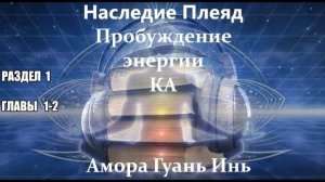 #1?Амора Гуань Инь? НАСЛЕДИЕ ПЛЕЯД?  ПРОБУЖДЕНИЕ ЭНЕРГИИ КА?АУДИОКНИГА?Канал @lena_tells_u4088